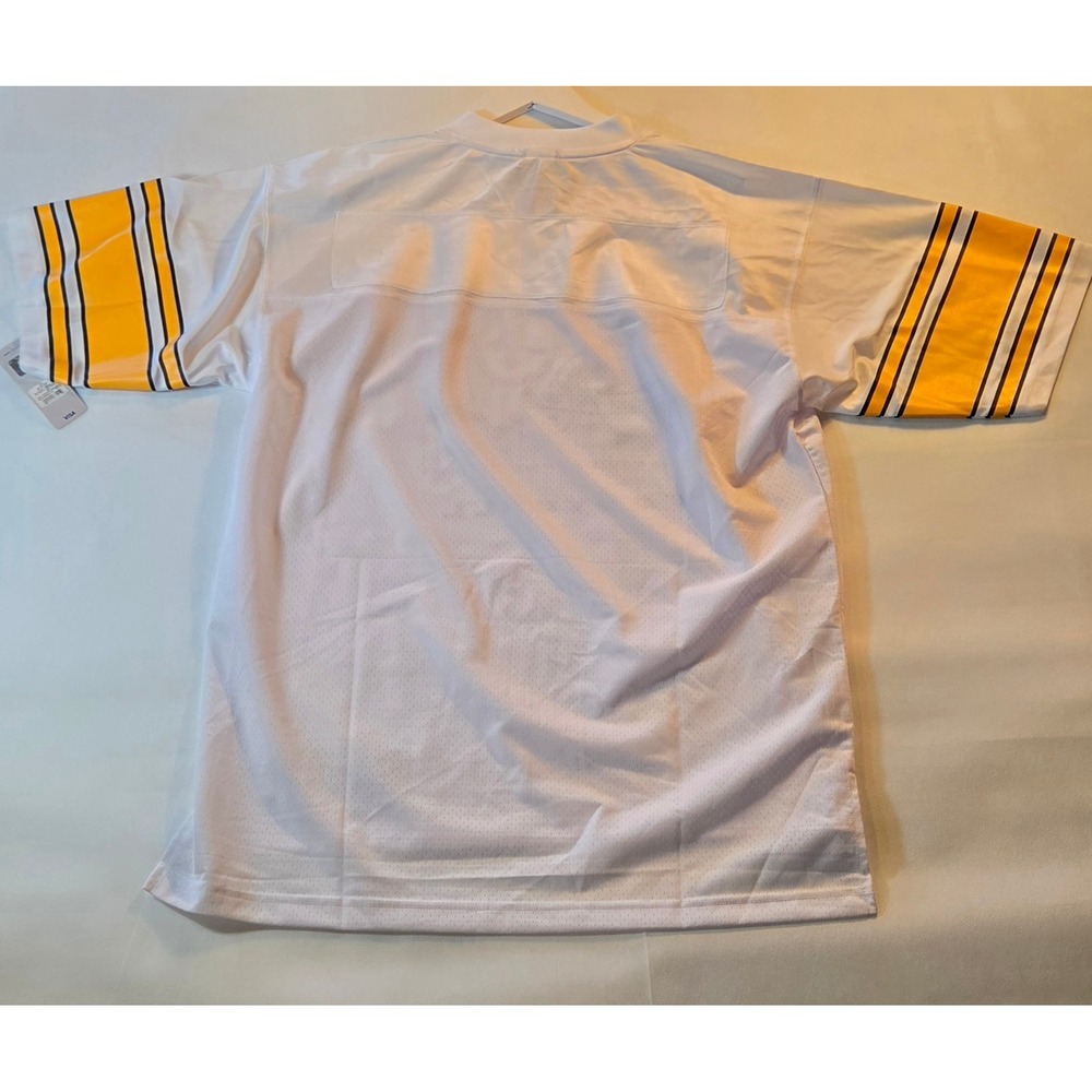 NFL Pro Line Jersey Mens L White New Steelers 1976 Hall of Fame Vintage Graphic - Picture 5 of 7